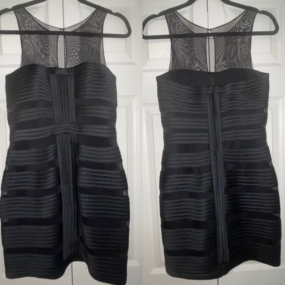 CACHE Black Cocktail Dress EUC